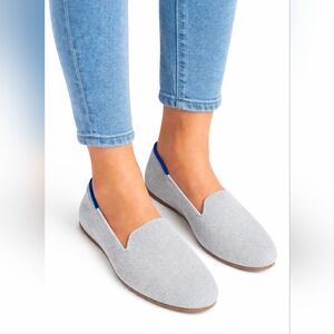 Rothy's The Loafer Linen Double Stitch Size 8 Slip-on Shoes